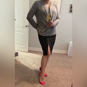 Nine West Black Pencil Skirt